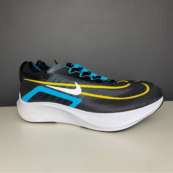 Nike Zoom Fly 4 Black Chlorine Blue - Size 12.5 CT2392-003 - Picture 1 of 7